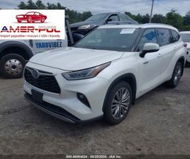TOYOTA HIGHLANDER TOYOTA HIGHLANDER 2021 R., 2,5L HYBRID PLATINUM 2.5 HYBRYDA 243KM