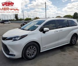 TOYOTA SIENNA TOYOTA SIENNA XLE 2021 2.5L 2.5 HYBRYDA 245KM