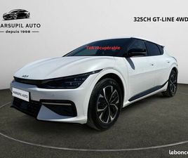 KIA EV6 GT LINE 2022, AWD, TRANSMISSION INTEGRALE 325CV TVA RÉCUPÉRABLE