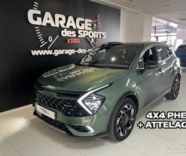 KIA SPORTAGE 4X4 T-GDI 265 PHEV BVA6 GT LINE PREMIUM + CROCHET D'ATTELAGE