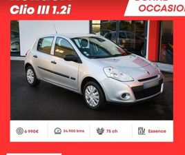 RENAULT CLIO III 1.2I 75CH 1ÈRE MAIN