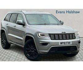 JEEP GRAND CHEROKEE 2018 - 3.0 CRD NIGHT EAGLE 5DR AUTO