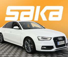 AUDI A4 SEDAN BUSINESS SPORT 1,8 TFSI 125 KW QUATTRO S-LINE ** SPORTTIPENKIT / 2-OM. SUOMIAUTO / XENON / VAKKARI **