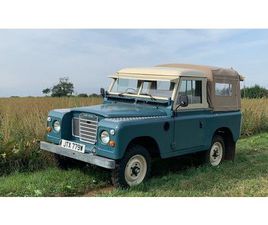 1981 LAND ROVER SERIES 3 BLEU MANUEL, 4 VITESSES CONDUITE...