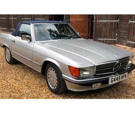 1989 MERCEDES SL CLASS ARGENT AUTOMATIQUE CONDUITE À DROI...