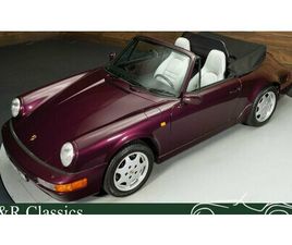 PORSCHE 911 CABRIOLET 964 CARRERA 4 1990 PORSCHE 911 CARRERA 4 CABRIOLET 964 A VENDRE