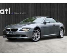 BMW 6-SERIE CABRIO 630I HIGH EXECUTIVE AUT | NAVI PRO | HUD — BMW — MARKTPLAATS