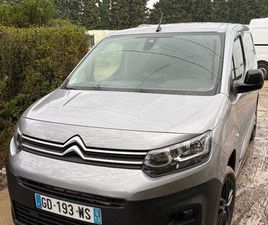 CITROEN BERLINGO SOCIETE CITROËN BERLINGO FOURGON BLUEHDI 130 EAT8 – 45 000 KM – FULL OPTIONS