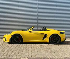 PORSCHE 718 BOXSTER SPYDER PORSCHE 718 SPYDER PPF APPROVED