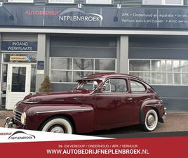 VOLVO PV444 - DS BJ 1953 UNIEKE B14 SPLIT WINDOW ORIGINAL MET RONDE RAMEN KM 64.000