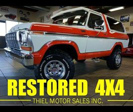 USED 1979 FORD BRONCO FACTORY CUSTOM TRIM 4X4