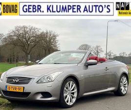 INFINITI G CABRIOLET G37 37 GT PREMIUM AUT., LEER, CRUISE, NAVI, ECC, PDC