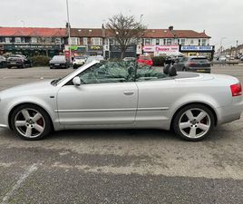AUDI A4 CABRIO 2007 AUDI A4 CABRIOLET 2.0 S LINE FSI MULTITRONIC