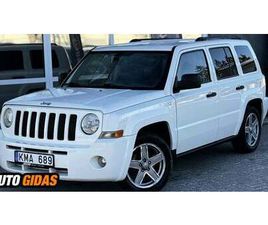 JEEP PATRIOT 2008 M VISUREIGIS / KROSOVERIS | SKELBIMAS | 0138457844