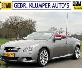 INFINITI G CABRIO - 37 GT PREMIUM 2E EIG., LEER, NAVI, CRUISE, ECC, AD. CRUISE, WEINIG KM
