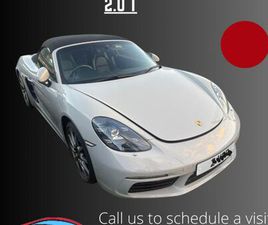 PORSCHE 718 BOXSTER 2019 PORSCHE BOXSTER 718 2.0 BOXSTER PDK