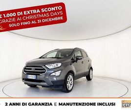 FORD ECOSPORT 1.0 ECOBOOST TITANIUM S&S 125CV MY20.25 DEL 2022