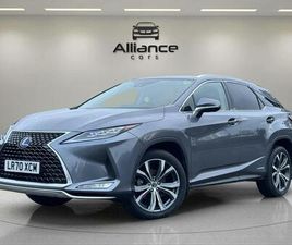 LEXUS RX RX 450H 3.5 450H V6 E-CVT 4WD EURO 6 (START/STOP) 5DR