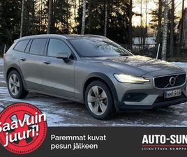 VOLVO V60 CROSS COUNTRY B4 AWD D-MHEV BUSINESS AUT - #KORKO 2,99% + KULUT - #SUOMI-AUTO #MERKKIHUOLLETTU #VOC #LISÄLÄMMITIN #ACC #H&K #SÄHKÖISESTI ESIIN VAPAUTU