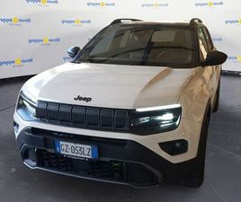 JEEP AVENGER 4XE HYBRID 619 OVERLAND 1.2 145CV 4XE MHEV