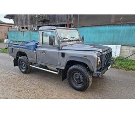 LAND ROVER DEFENDER PICK-UP LAND ROVER DEFENDER 110TD4 PICK UP 6 TONNEN ANHÄNGELAST