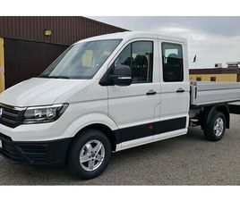 VOLKSWAGEN CRAFTER 2.0 TDI 4MOTION DUBBELHYTT 7SITS CREW CAB CHASSI FLAK 2.7M