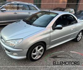 PEUGEOT 206 CC PEUGEOT 206 CC 1.6 ENFANT TERRIBLE