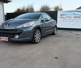 PEUGEOT 207 CC PEUGEOT 207 1.6 VTI 120CV CABRIOLET NEOPATENTATI OK
