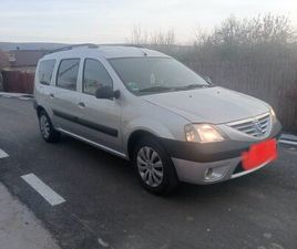 VÂND LOGAN MCV 2008 1.6 16V BENZINĂ+GPL 7 LOCURI STALPENI