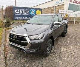 TOYOTA HILUX 2.4 D-4D DOUBLE CAB COMFORT 4X4 LEDER AHK
