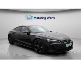 AUDI RS E-TRON GT 93.4KWH CARBON VORSPRUNG SALOON 4DR ELECTRIC AUTO QUATTRO (598 PS) £750 TOWARDS YOUR FINANCE DEPO SALOON 2022, 15094 MILES, £59800 - 33050332 