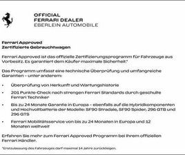 FERRARI PUROSANGUE *EMBLEME*PDC*KLIMA*LEDER*