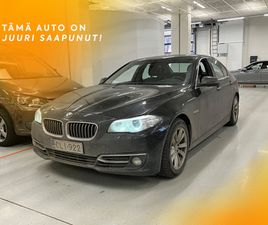 BMW 520 520D XDRIVE SEDAN ** WEBASTO / KATTOIKKUNA / MUISTIPENKKI / P.KAMERA / NAVI / XENON **