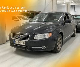 VOLVO S80 D5 AWD SUMMUM AUT ** WEBASTO / VAKKARI / P.TUTKA / HUOLTOKIRJA / KAHDET RENKAAT / NAHKASISUSTA **