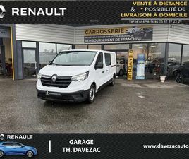 RENAULT TRAFIC L2H1 3000 KG 2.0 BLUE DCI - 150 III CABINE APPROFONDIE FOURGON CABINE APPROFONDIE CONFORT L2
