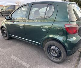 TOYOTA YARIS 1.0 GASOLINA JULHO/02