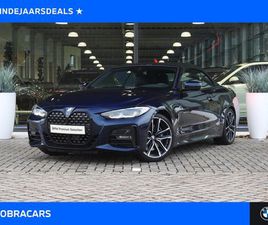 BMW SERIE 4 CABRIO 430 BMW 4-SERIE CABRIO - 430I HIGH EXECUTIVE M SPORT AUTOMAAT / ACHTERUITRIJCAMERA / ACTIVE CRUISE CONTROL / COMFOR