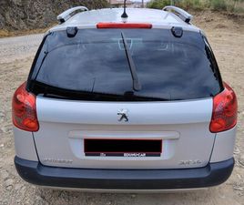 PEUGEOT 207 SW 1.4I SPORT - NACIONAL - GASOLINA / GPLSISTEMA VERDE DOS NOVOS - ... JULHO/08