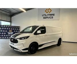 40 990 HT / FORD TRANSIT CUSTOM SPORT 320 L2H1 2.0 ECOBLUE 170 CV BVA BLANC / NEUF / TVA RECUPERABLE