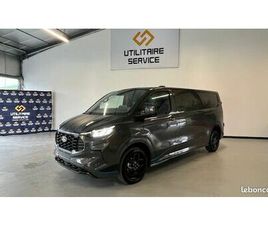 40 990 HT / NOUVEAU FORD TRANSIT CUSTOM SPORT 320 L2H1 2.0 ECOBLUE 170 CV BVA GRIS MAGNETIC NEUF / TVA RECUPERABLE