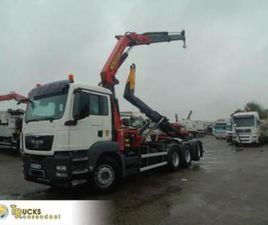 MAN TGS 35.440 + PALFINGER 24500 + 8X4 + EURO 5 + REMOTE — VRACHTWAGENS — MARKTPLAATS