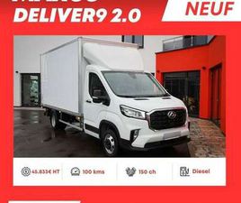 DELIVER9 2.0 150CH PROPULSION CAISSE 20M3 HAYON 750KG