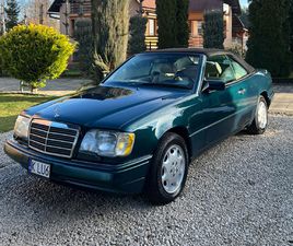 MERCEDES 320 CABRIOLET MERCEDES E 320 CABRIOLET A124 1995 - 129000 PLN - KALWARIA ZEBRZYDOWSKA - GIELDA KLASYKÓW