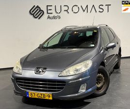 PEUGEOT 407 SW 1.8 ST PACK BUSINESS INTRO NAVI AIRCO CRUISE PDC NIEUWE APK