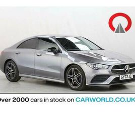 2022 MERCEDES-BENZ CLA 1.3 CLA200 AMG LINE (EXECUTIVE) COUPE 4DR PETROL 7G-DCT EURO 6 (START/STOP) (163 ...