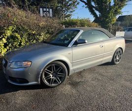 AUDI A4 CABRIOLET AUDI A4 CABRIOLET 2.0 TFSI FINAL EDITION CONVERTIBLE 2DR PETROL MULTITRONIC (199 G/KM, 197 BH