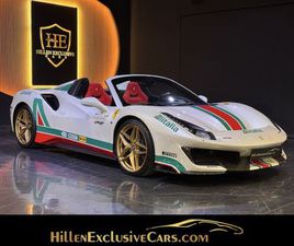 FERRARI 488 PISTA SPIDER TAILORMADE GARANTIE12/26*U-FREI