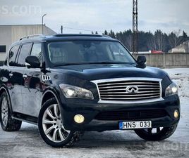 INFINITI QX56 INFINITI QX56, CENA 12 000 €. INFINITI QX56, 2012 GADS, 7 VIETAS. МОЖЕТ APSILDE. VIZUALA PIETEIKTIES - SLUDINĀJUMI