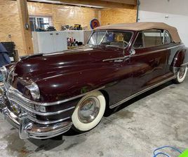 CHRYSLER NEW YORKER 1948 CHRYSLER NEW YORKER CONVERTIBLE—99,464 MI—ONLINE AUCTION BID NOW!