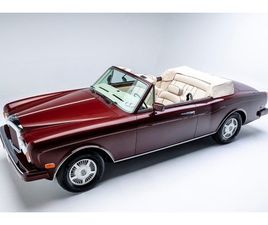 2K-MILE 1987 BENTLEY CONTINENTAL CONVERTIBLE